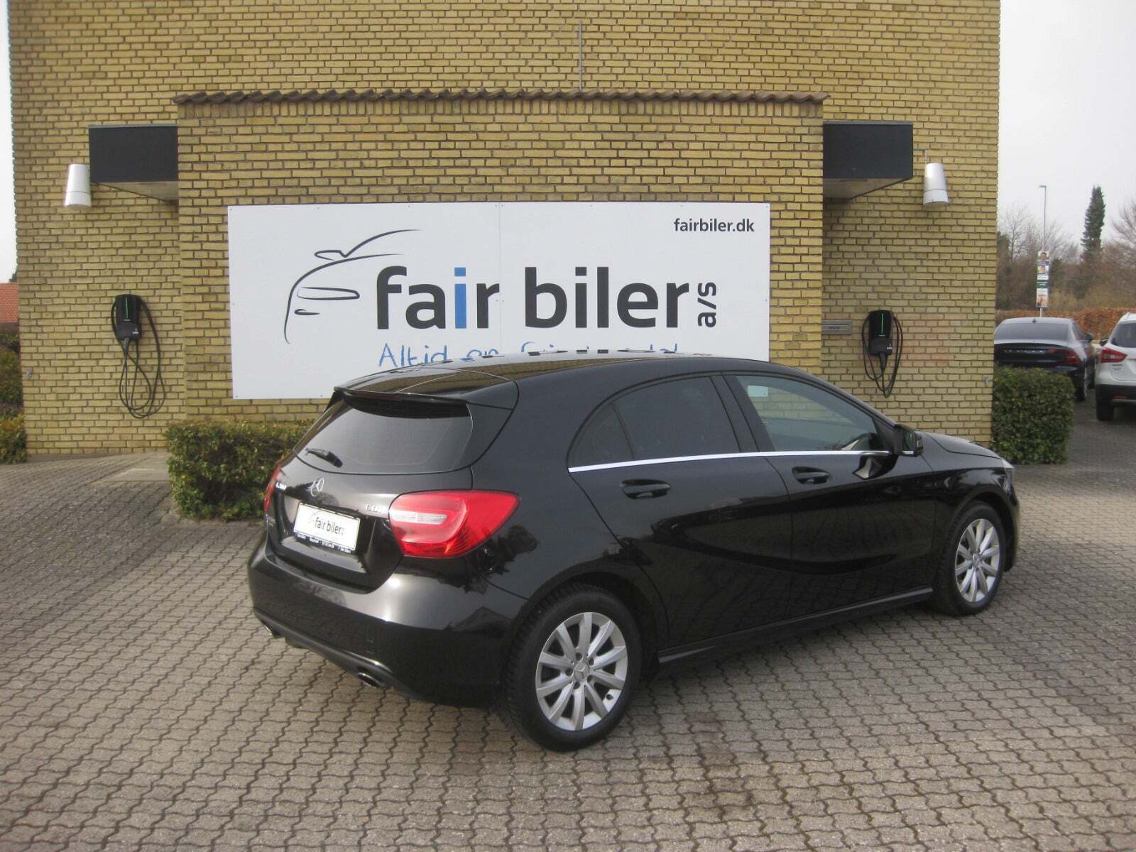 Sort Mercedes A200 fra 2014