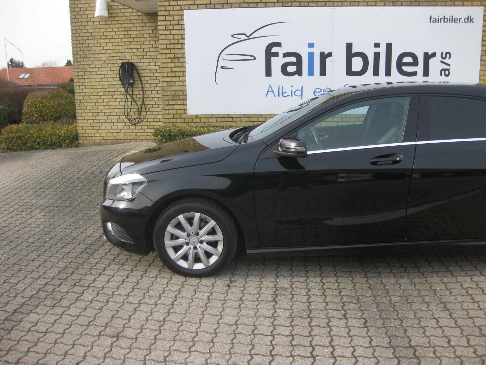 Sort Mercedes A200 fra 2014
