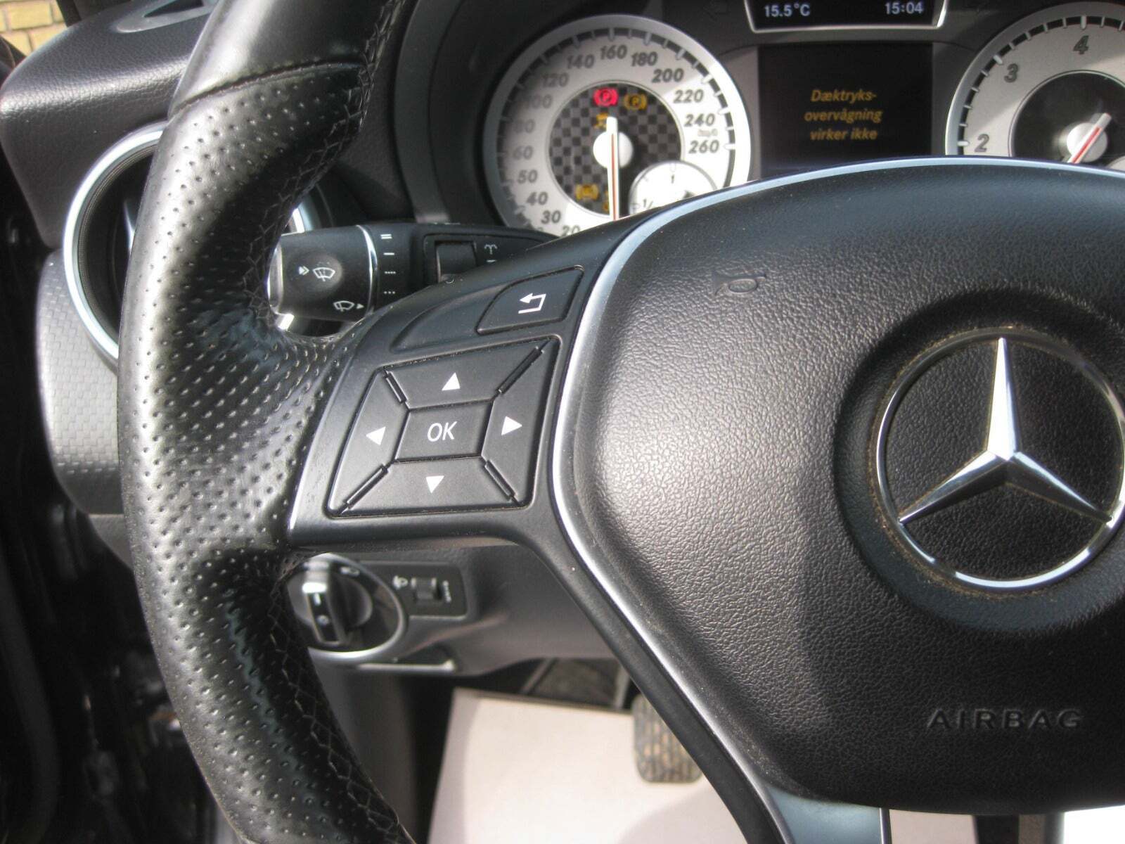 Sort Mercedes A200 fra 2014