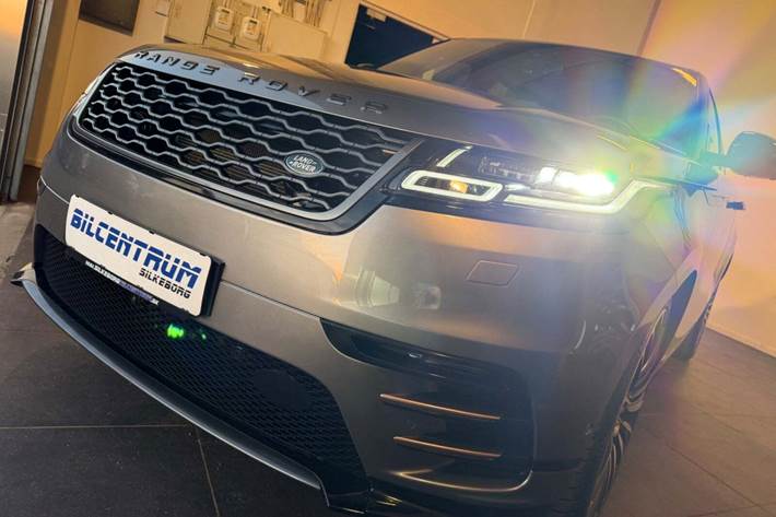 Grå Land Rover Range Rover Velar fra 2018