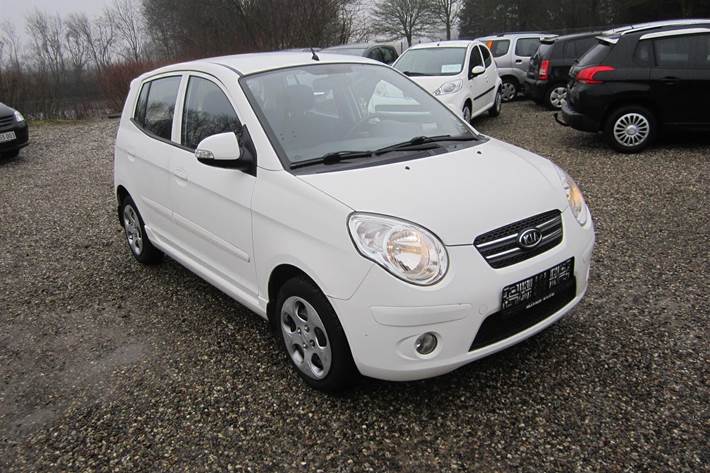 Hvid Kia Picanto fra 2009