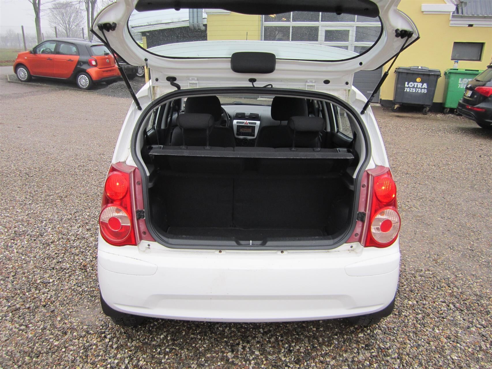 Hvid Kia Picanto fra 2009