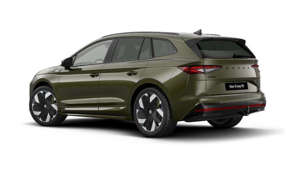 Grøn Skoda Enyaq fra 2026