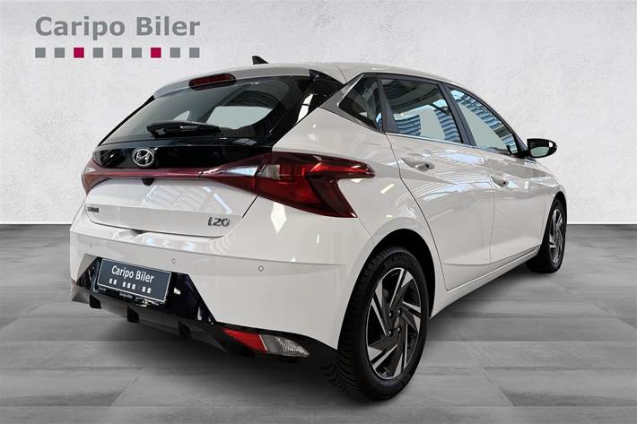 Hvid Hyundai i20 fra 2022