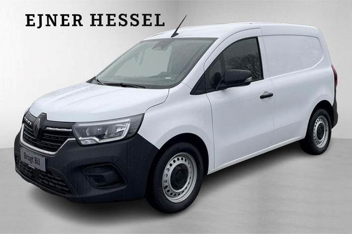 Hvid Renault Kangoo fra 2025 set udefra