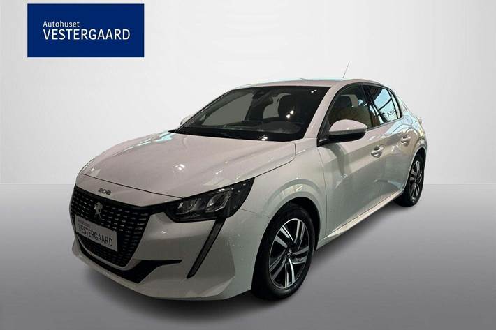 Hvid Peugeot 208 fra 2021