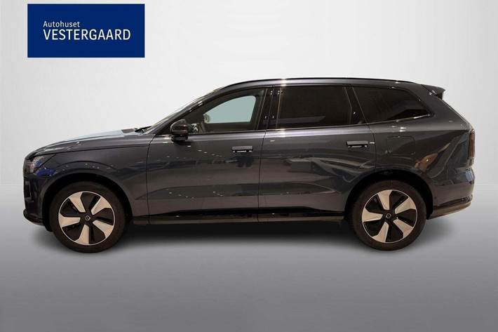 Blå Volvo EX90 fra 2025
