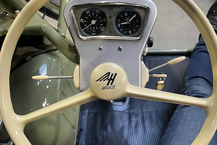 Grøn Heinkel 150 fra 1956