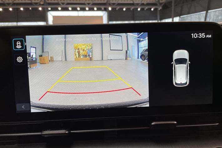 Hvid Hyundai Kona fra 2025