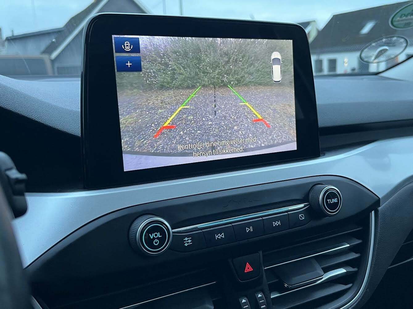 Grå Ford Focus fra 2018