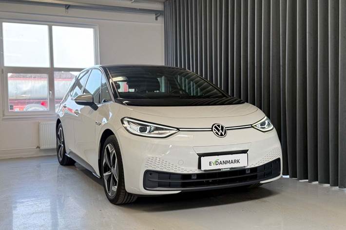 Hvid VW ID.3 fra 2021