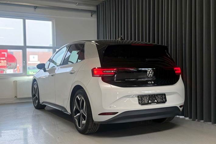 Hvid VW ID.3 fra 2021