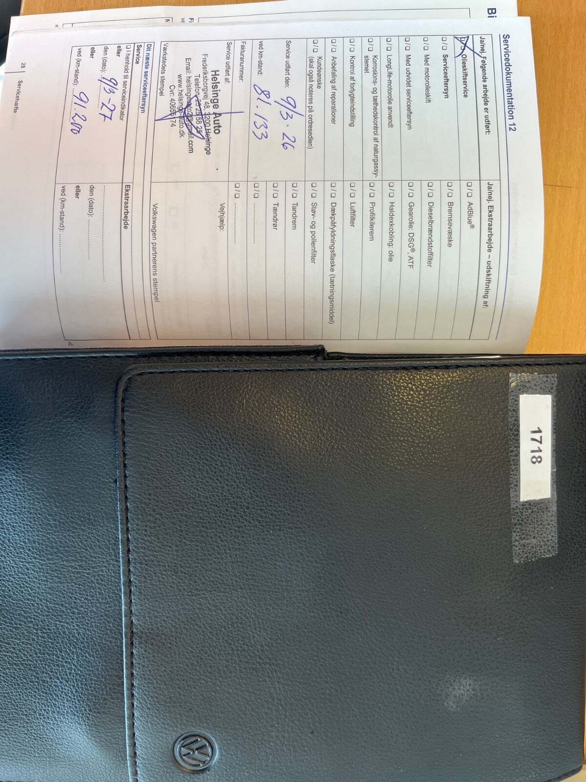 Hvid VW UP! fra 2015