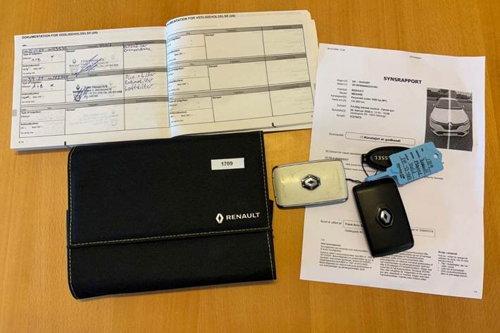 Hvid Renault Megane IV fra 2020