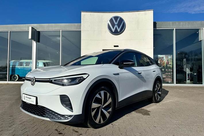 Hvid VW ID.4 fra 2021