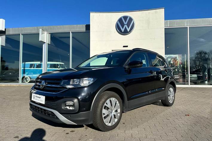 Sort VW T-Cross fra 2020 set udefra