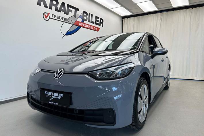 Grå VW ID.3 fra 2021