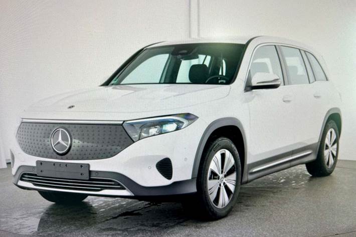 Hvid Mercedes EQB300 fra 2024