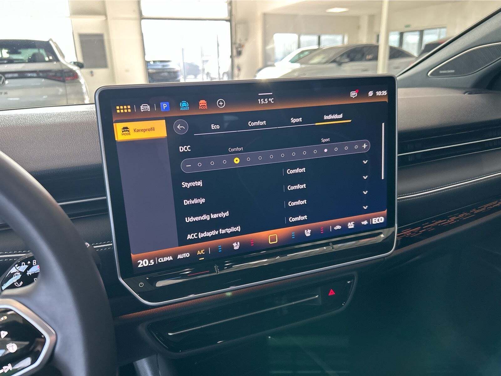 Sølv VW ID.7 fra 2025