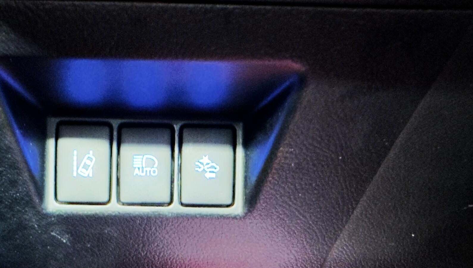 Sort Toyota Yaris fra 2017