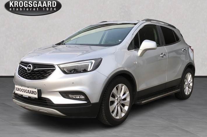Sølv Opel Mokka X fra 2016