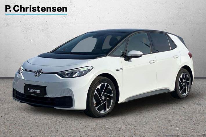 Hvid VW ID.3 fra 2022