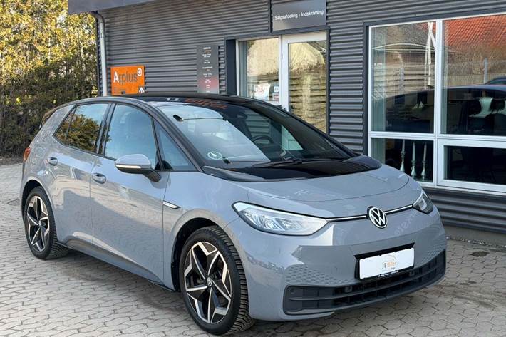 Grå VW ID.3 fra 2023