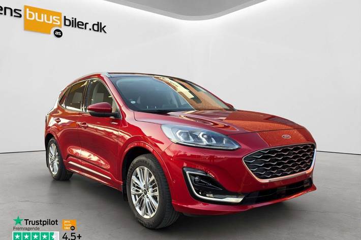 Rød Ford Kuga fra 2021