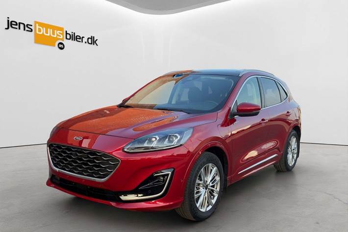 Rød Ford Kuga fra 2021