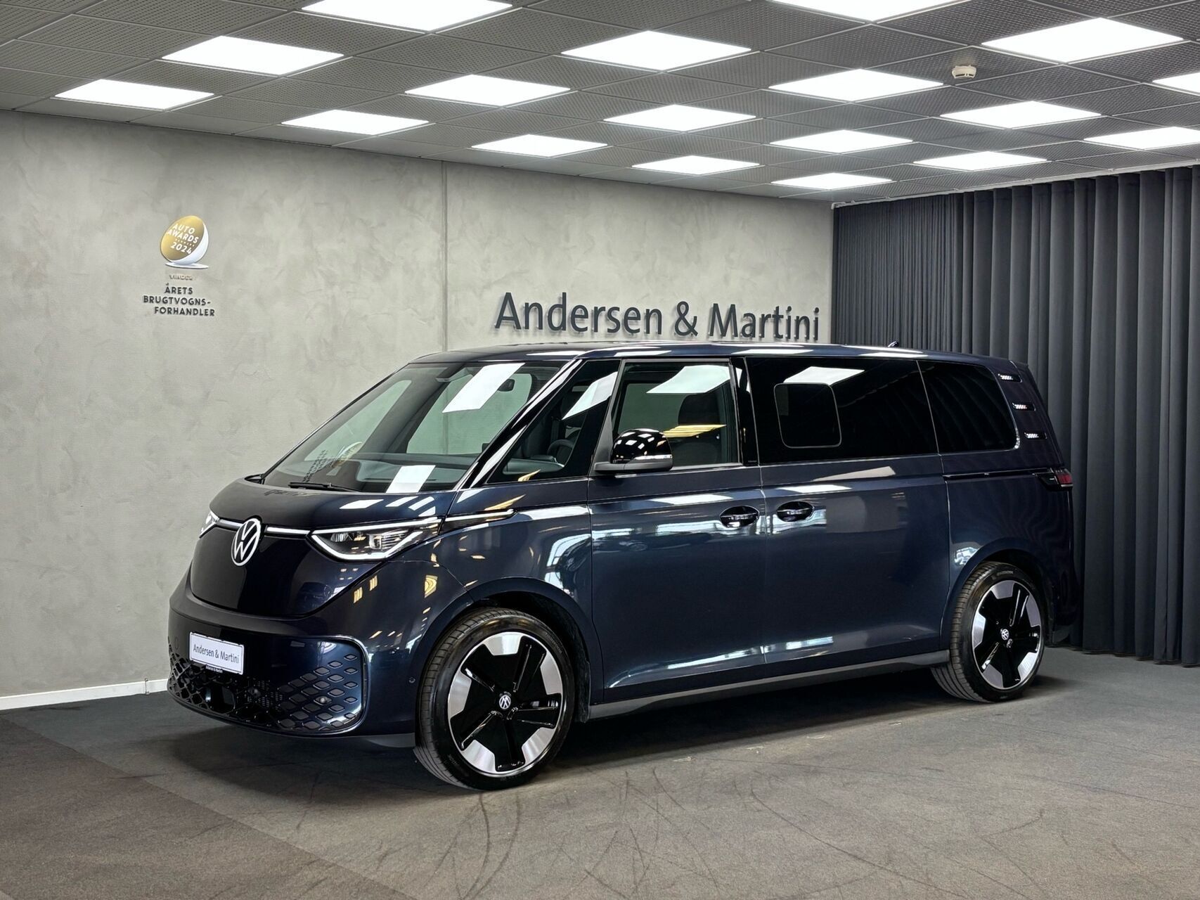 Blå VW ID.Buzz fra 2026