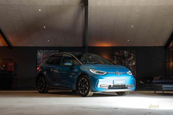 Blå VW ID.3 fra 2025