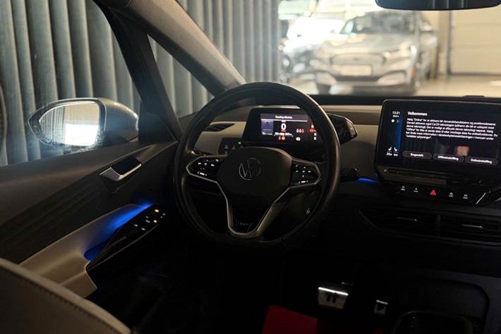 Grå VW ID.3 fra 2021