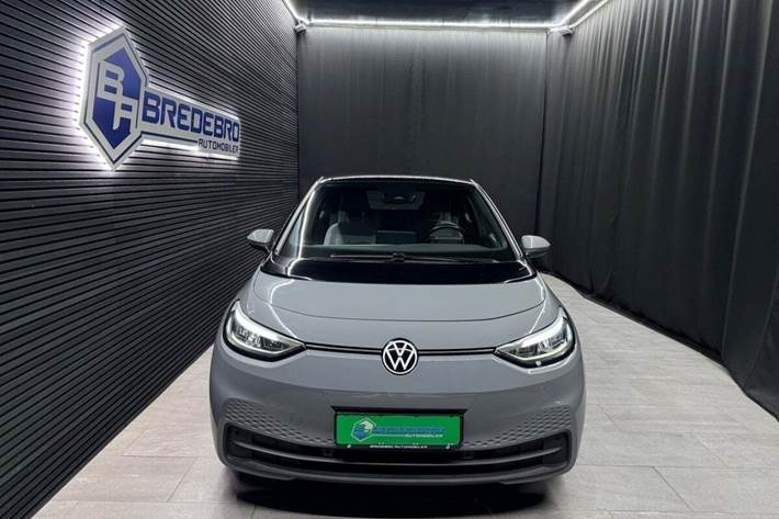 Grå VW ID.3 fra 2023