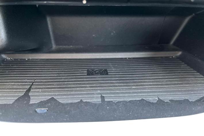 Grå Fiat 500e fra 2022