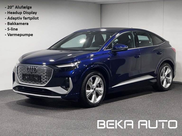 Audi Q4 e-tron 40 S-line Sportback