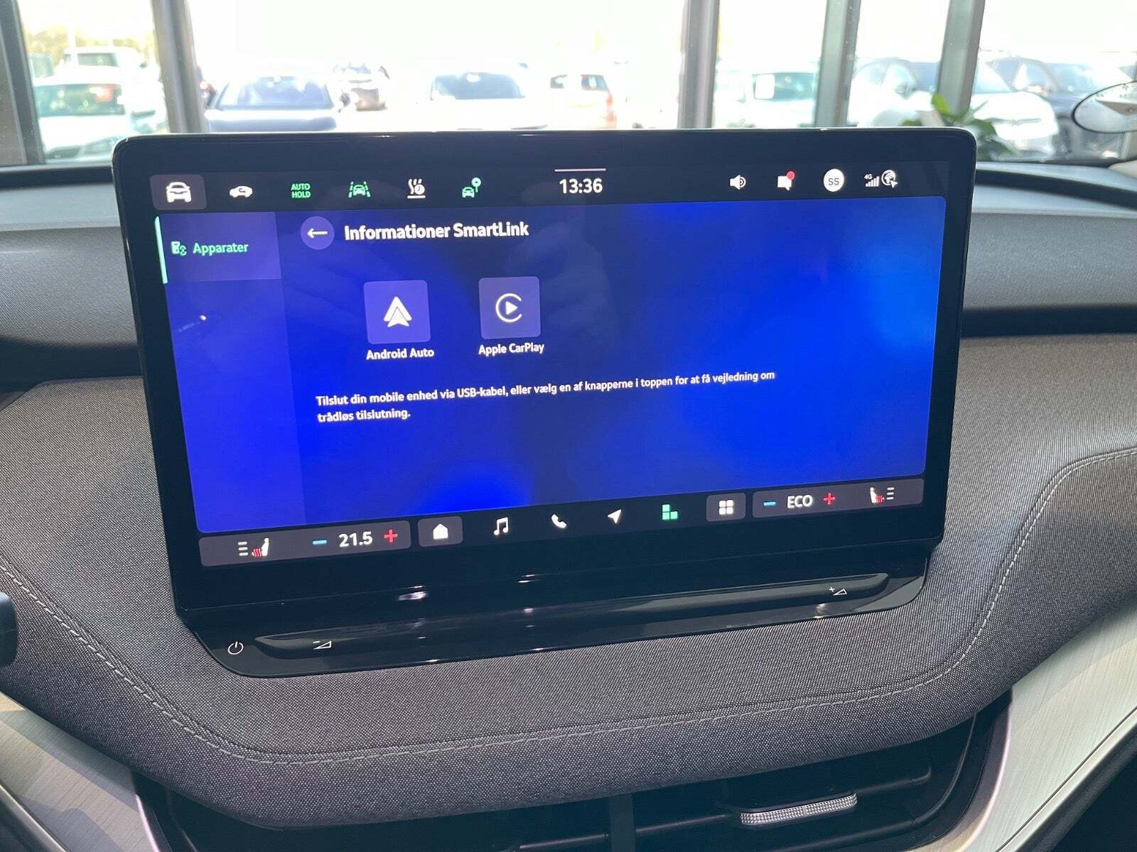Hvid Skoda Enyaq fra 2026