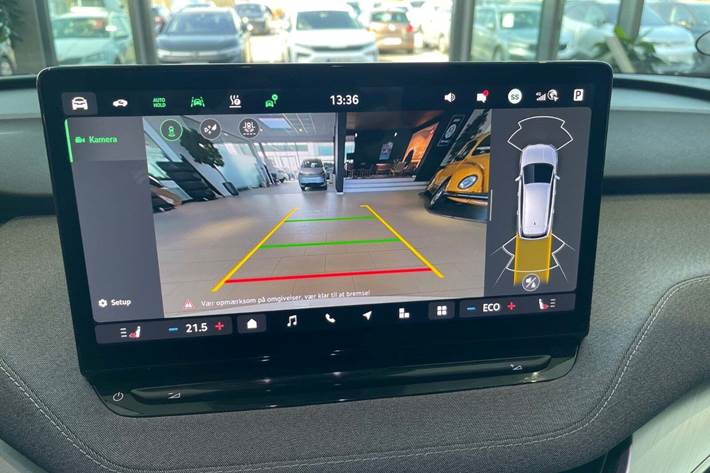 Hvid Skoda Enyaq fra 2026