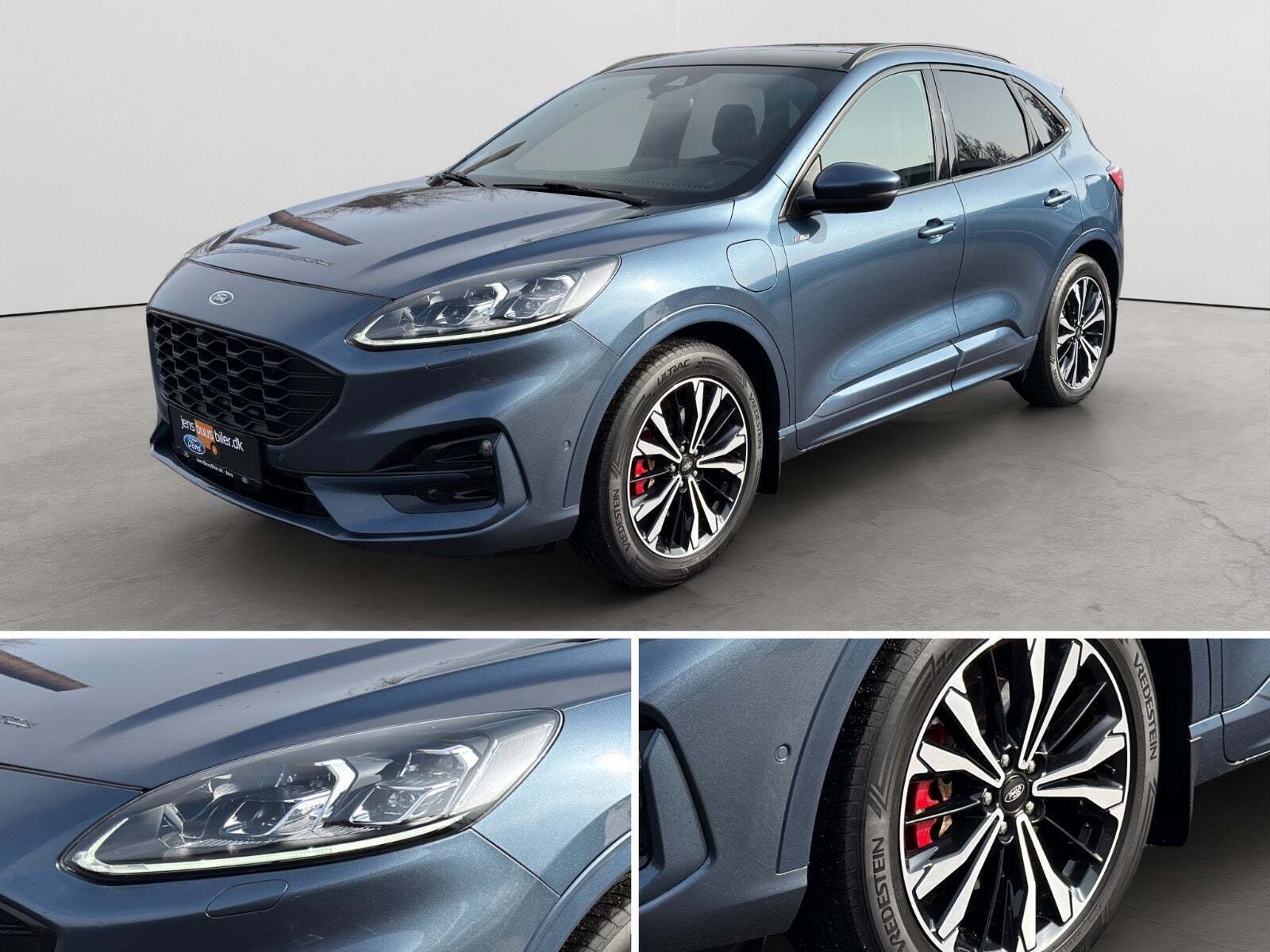 Blå Ford Kuga fra 2020