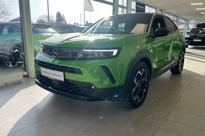 Grøn Opel Mokka-e fra 2024