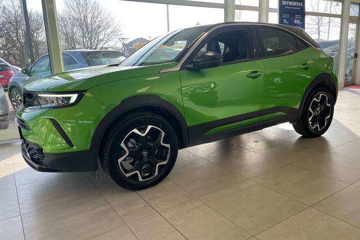 Grøn Opel Mokka-e fra 2024