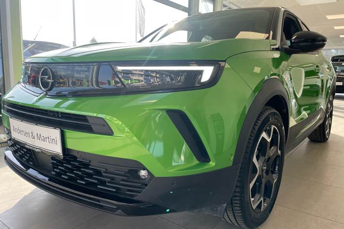 Grøn Opel Mokka-e fra 2024