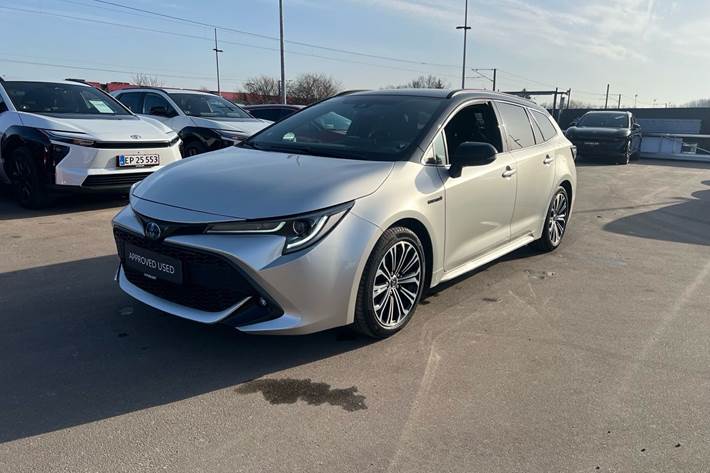 Grå Toyota Corolla fra 2019
