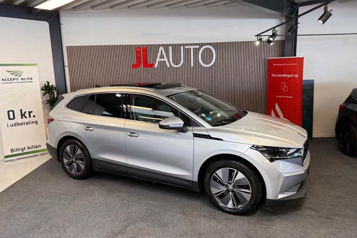 Sølv Skoda Enyaq fra 2021