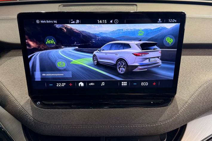 Sølv Skoda Enyaq fra 2021