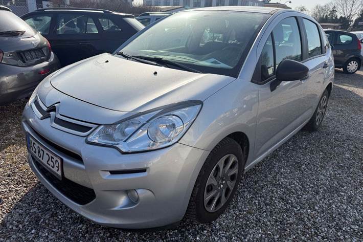 Sølv Citroën C3 fra 2015