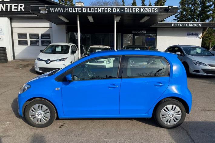 Blå VW UP! fra 2014