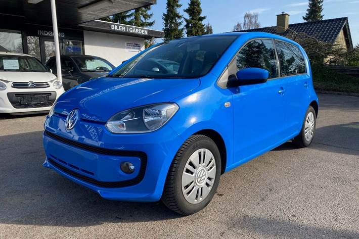 Blå VW UP! fra 2014