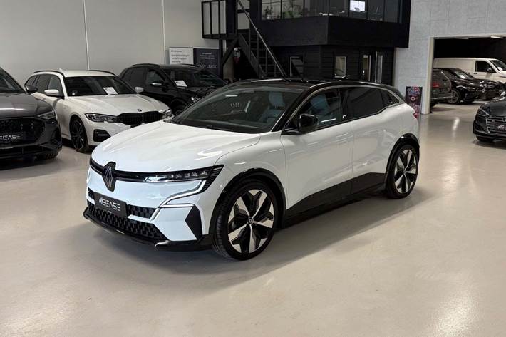 Hvid Renault Megane E-Tech fra 2024