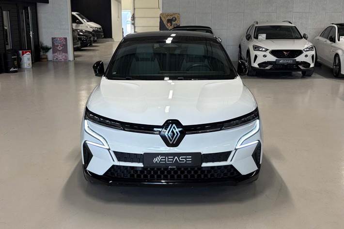 Hvid Renault Megane E-Tech fra 2024