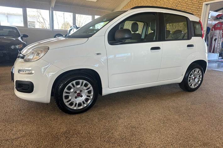 Hvid Fiat Panda fra 2012